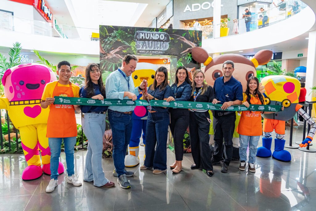 Mundo Saurio llega a Plaza Mundo Usulután: el Museo Tin Marín acerca el aprendizaje lúdico a Oriente. 1 EL 04670